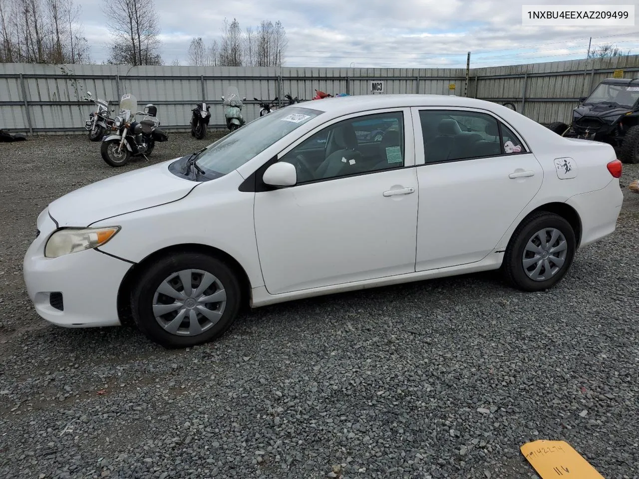 2010 Toyota Corolla Base VIN: 1NXBU4EEXAZ209499 Lot: 79142274