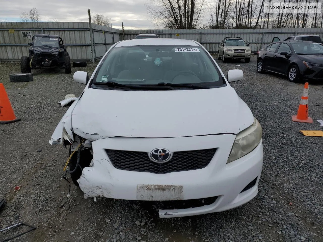 2010 Toyota Corolla Base VIN: 1NXBU4EEXAZ209499 Lot: 79142274