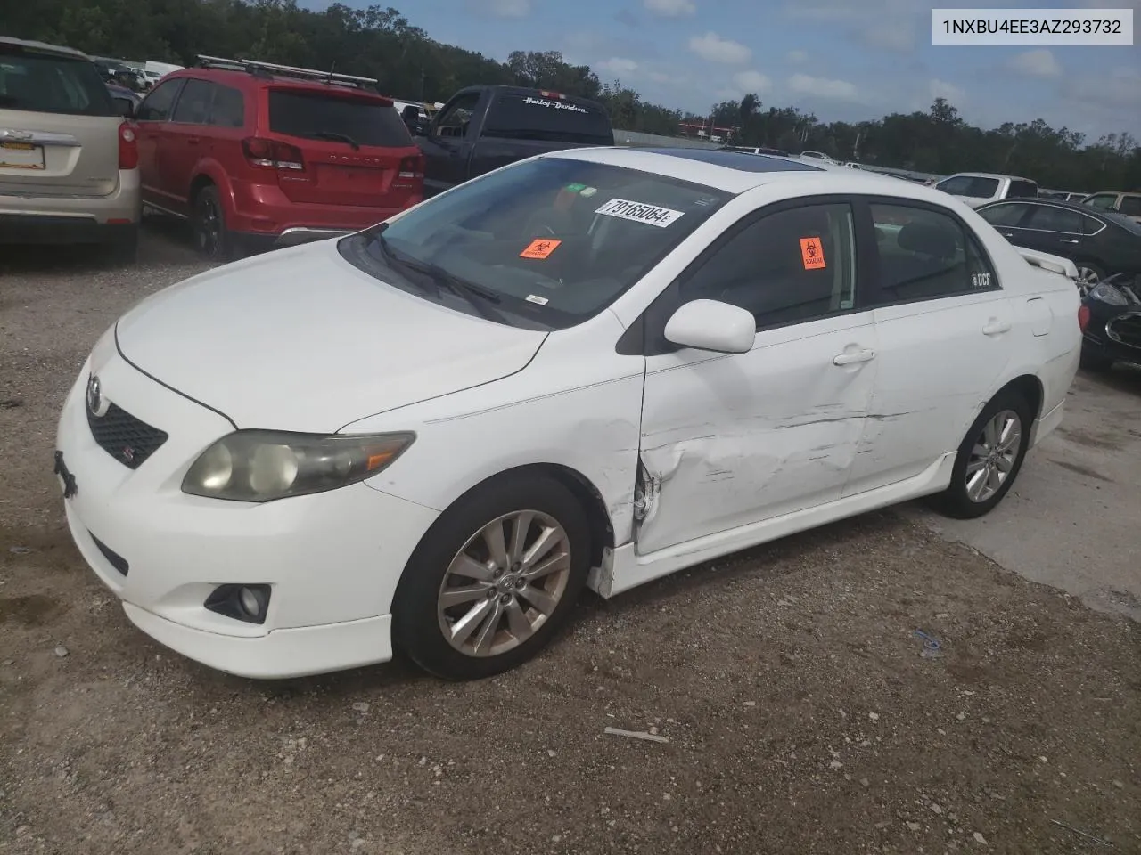 2010 Toyota Corolla Base VIN: 1NXBU4EE3AZ293732 Lot: 79165064