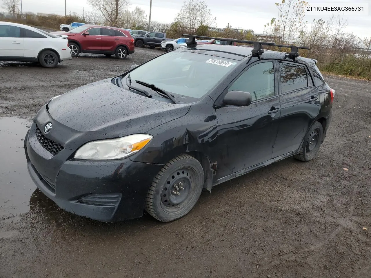 2010 Toyota Corolla Matrix VIN: 2T1KU4EE3AC366731 Lot: 79210894