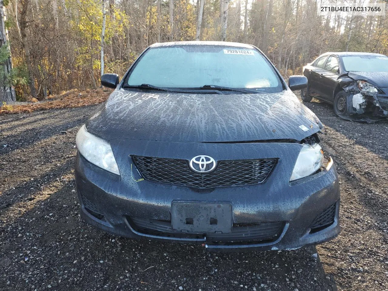 2010 Toyota Corolla Base VIN: 2T1BU4EE1AC317656 Lot: 79281624