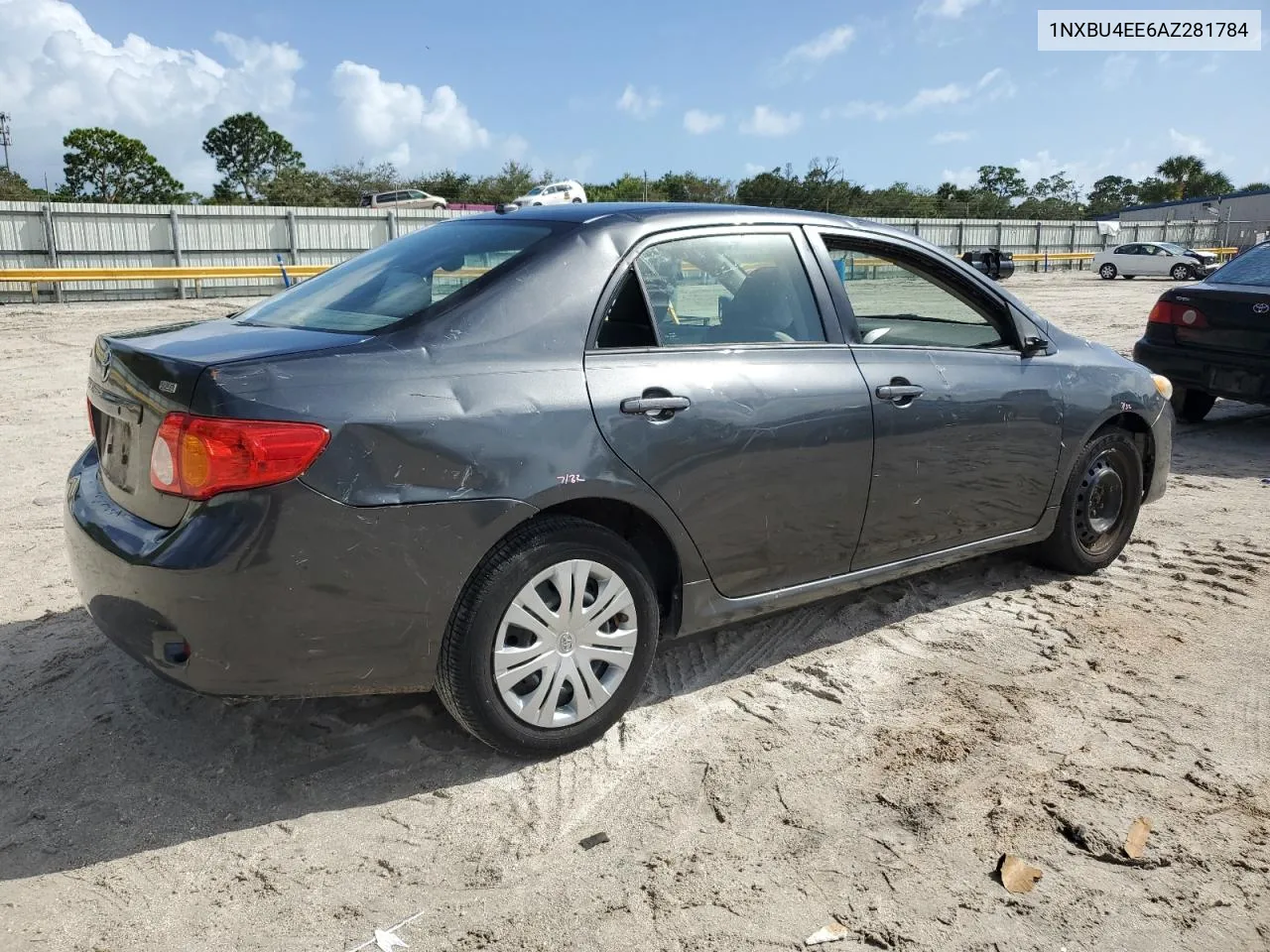 2010 Toyota Corolla Base VIN: 1NXBU4EE6AZ281784 Lot: 79282164