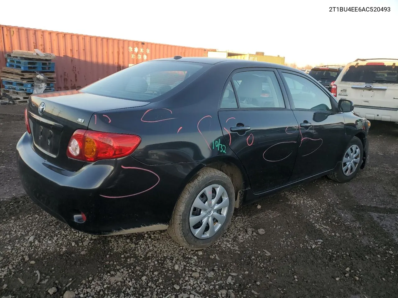 2010 Toyota Corolla Base VIN: 2T1BU4EE6AC520493 Lot: 79294734