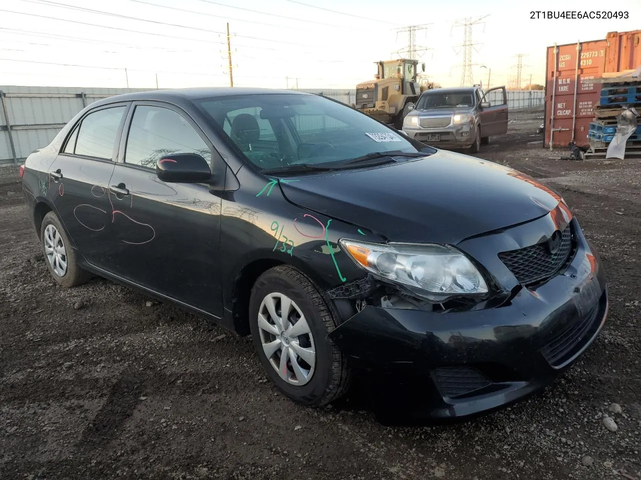 2010 Toyota Corolla Base VIN: 2T1BU4EE6AC520493 Lot: 79294734