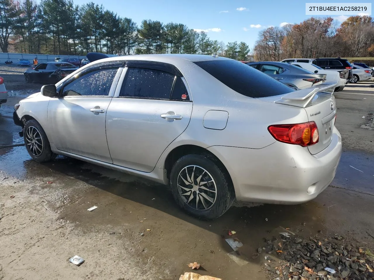 2010 Toyota Corolla Base VIN: 2T1BU4EE1AC258219 Lot: 79299134