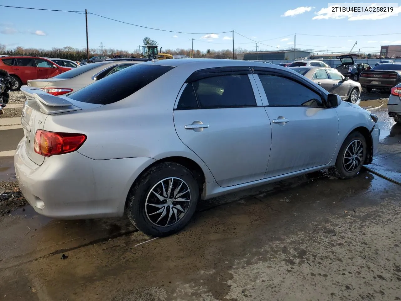 2010 Toyota Corolla Base VIN: 2T1BU4EE1AC258219 Lot: 79299134