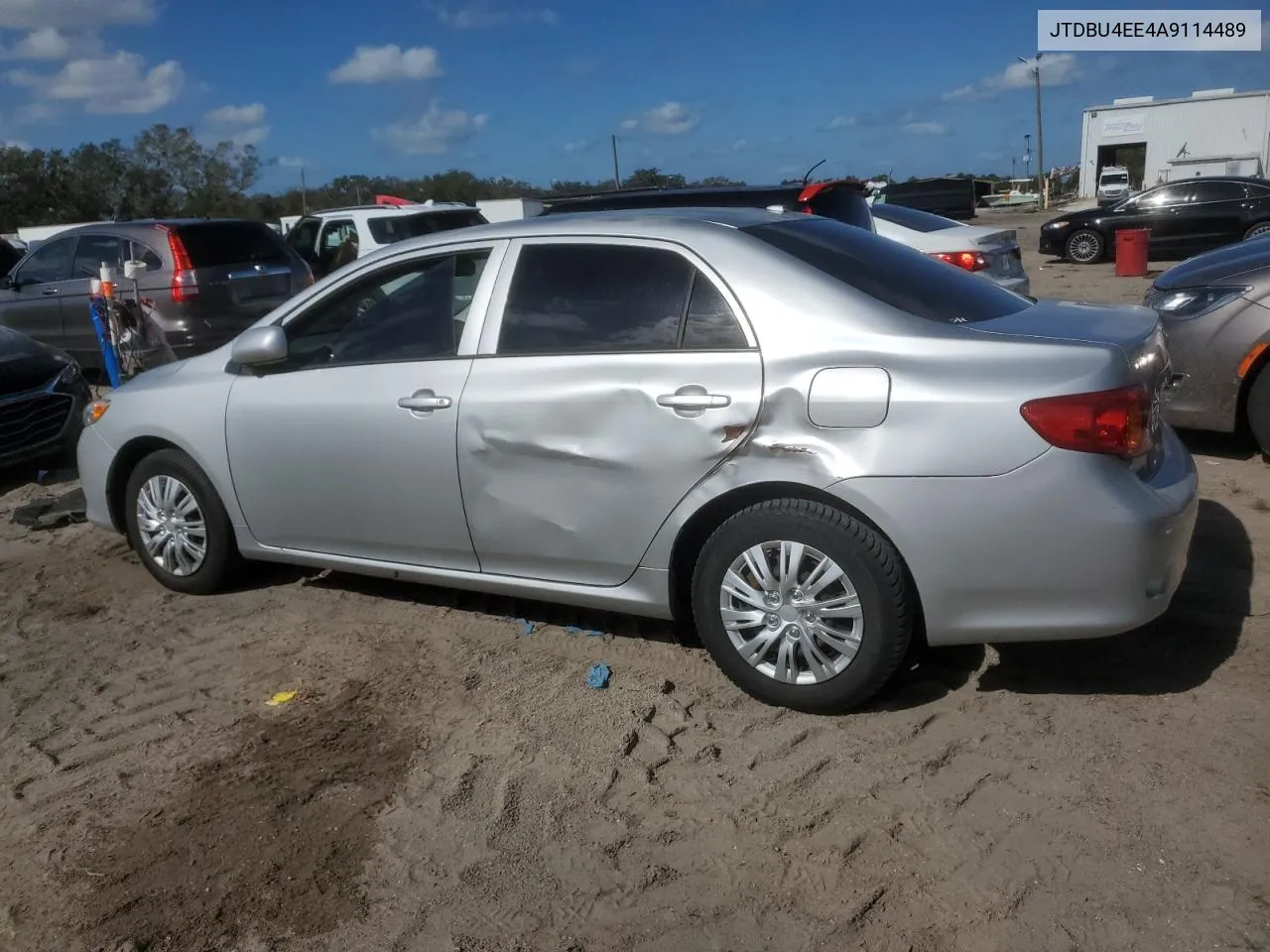 2010 Toyota Corolla Base VIN: JTDBU4EE4A9114489 Lot: 79344094