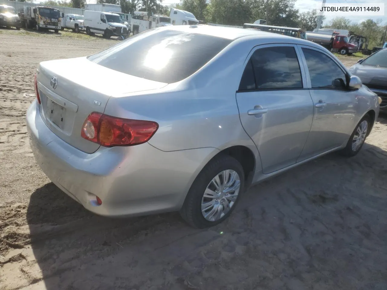 2010 Toyota Corolla Base VIN: JTDBU4EE4A9114489 Lot: 79344094