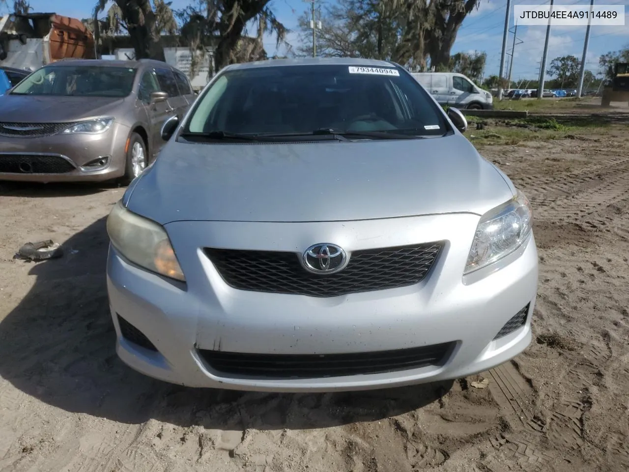 2010 Toyota Corolla Base VIN: JTDBU4EE4A9114489 Lot: 79344094