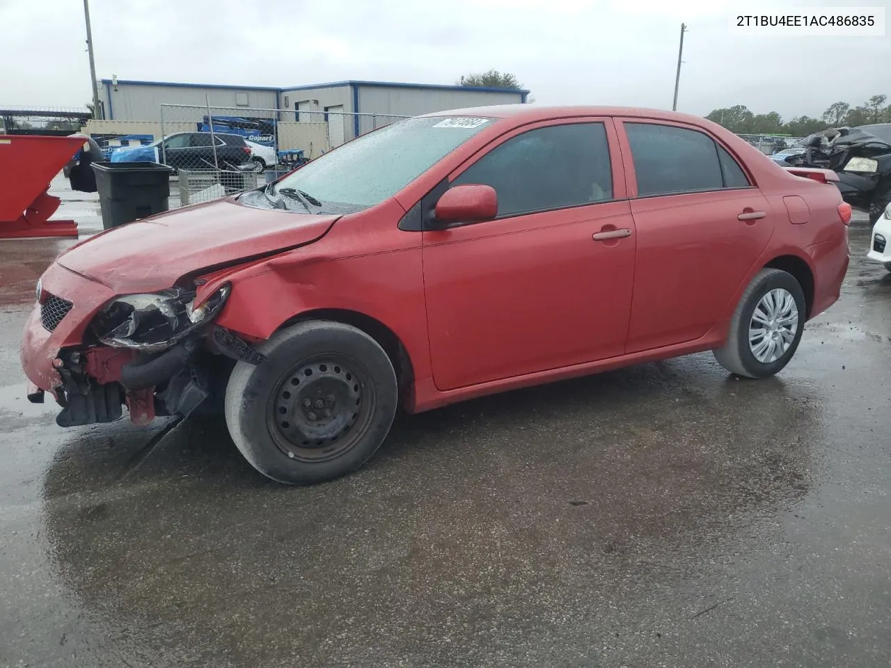 2010 Toyota Corolla Base VIN: 2T1BU4EE1AC486835 Lot: 79474664