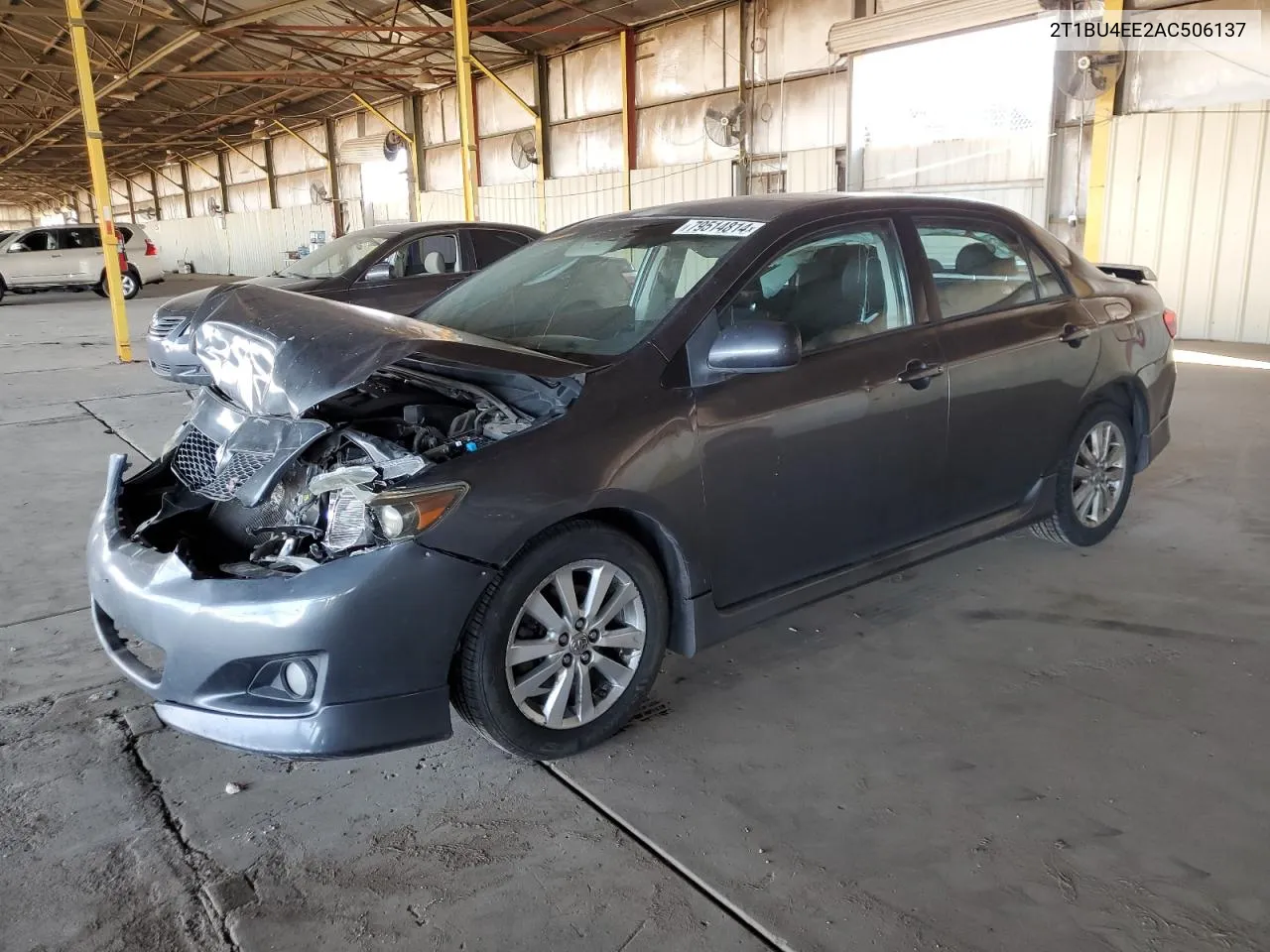 2010 Toyota Corolla Base VIN: 2T1BU4EE2AC506137 Lot: 79514814