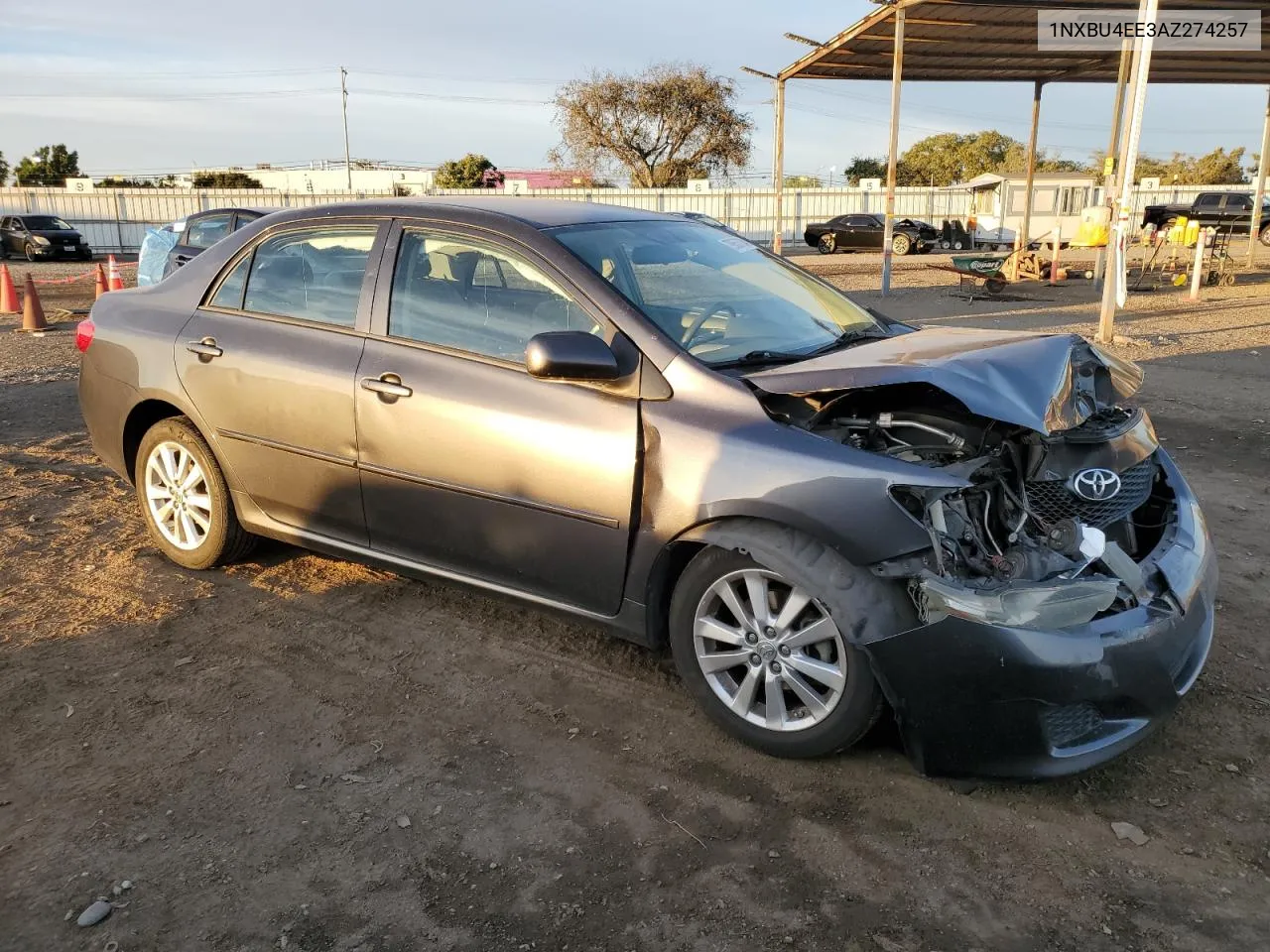 2010 Toyota Corolla Base VIN: 1NXBU4EE3AZ274257 Lot: 79557334