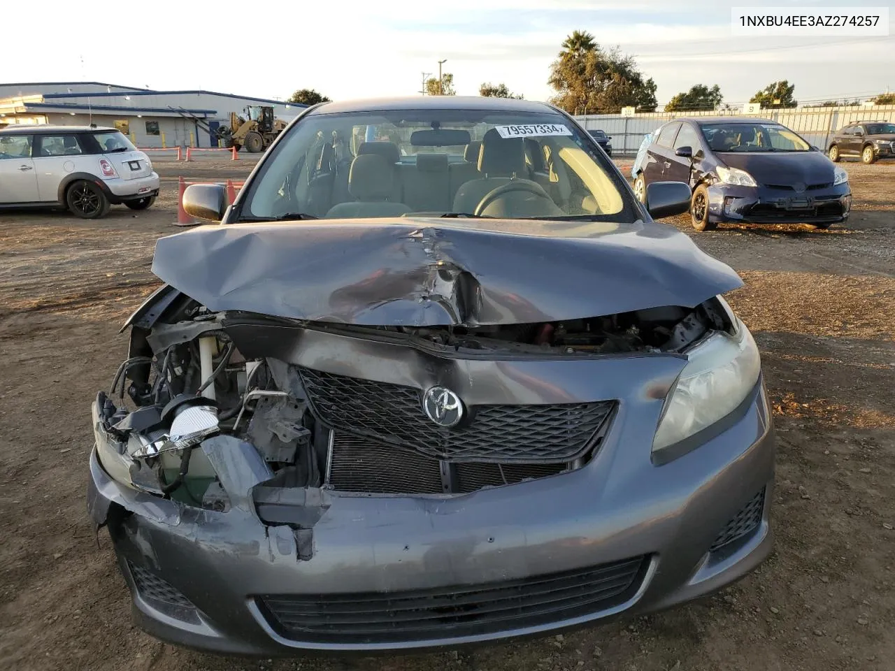 2010 Toyota Corolla Base VIN: 1NXBU4EE3AZ274257 Lot: 79557334