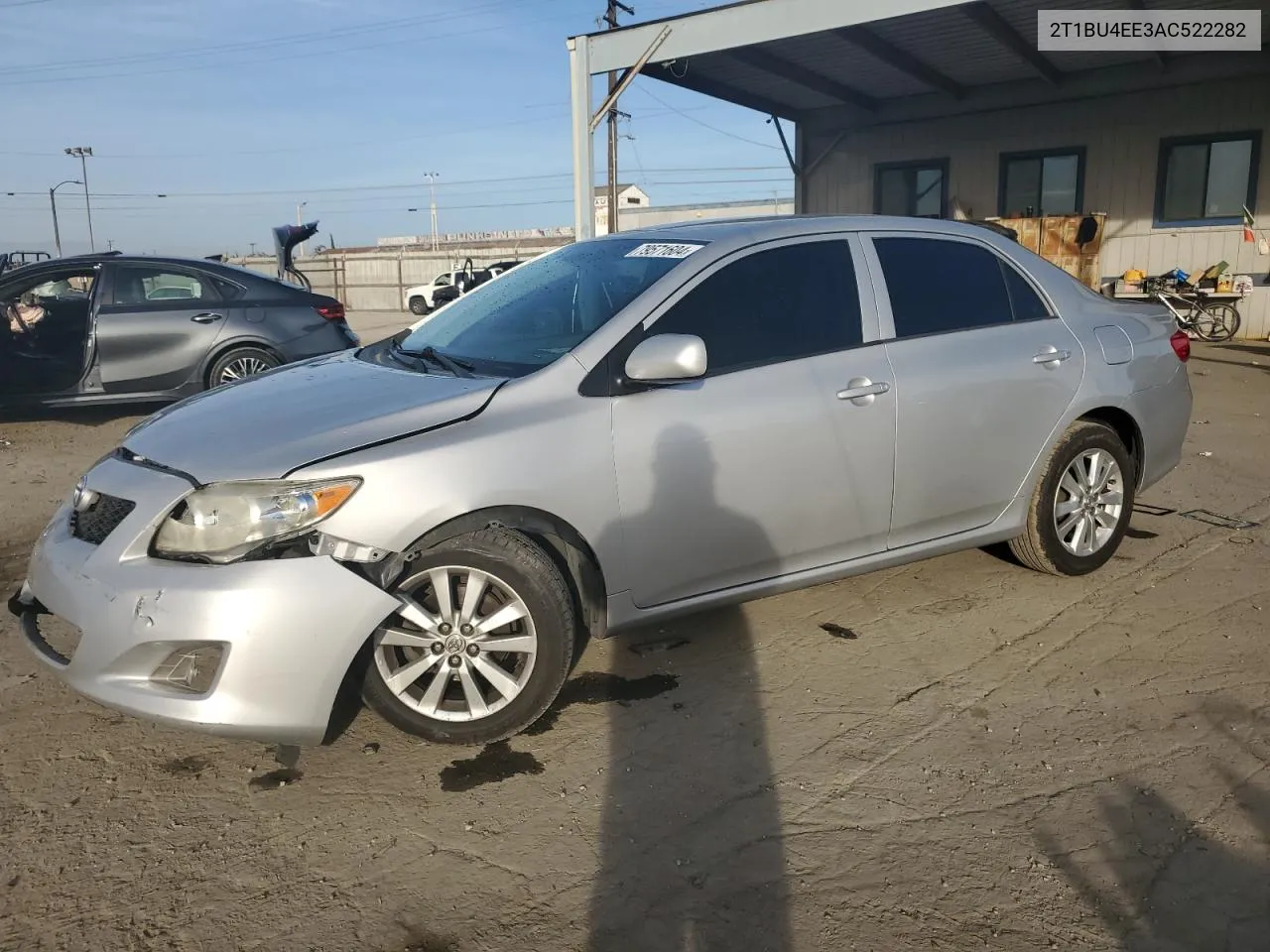 2010 Toyota Corolla Base VIN: 2T1BU4EE3AC522282 Lot: 79571604