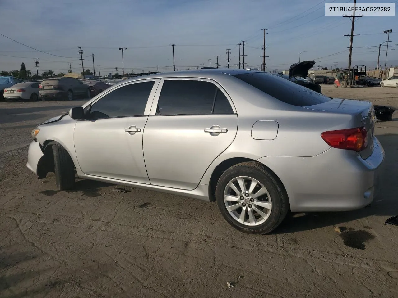 2010 Toyota Corolla Base VIN: 2T1BU4EE3AC522282 Lot: 79571604