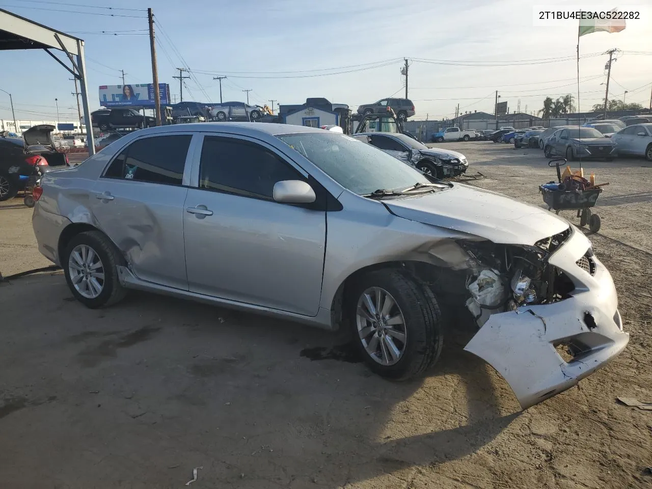 2010 Toyota Corolla Base VIN: 2T1BU4EE3AC522282 Lot: 79571604