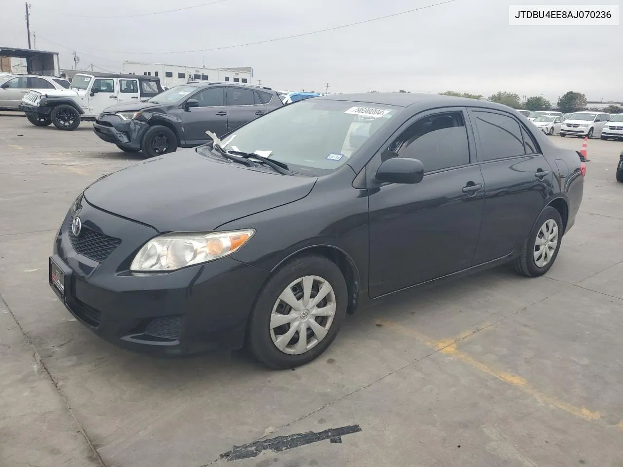 2010 Toyota Corolla Base VIN: JTDBU4EE8AJ070236 Lot: 79690004