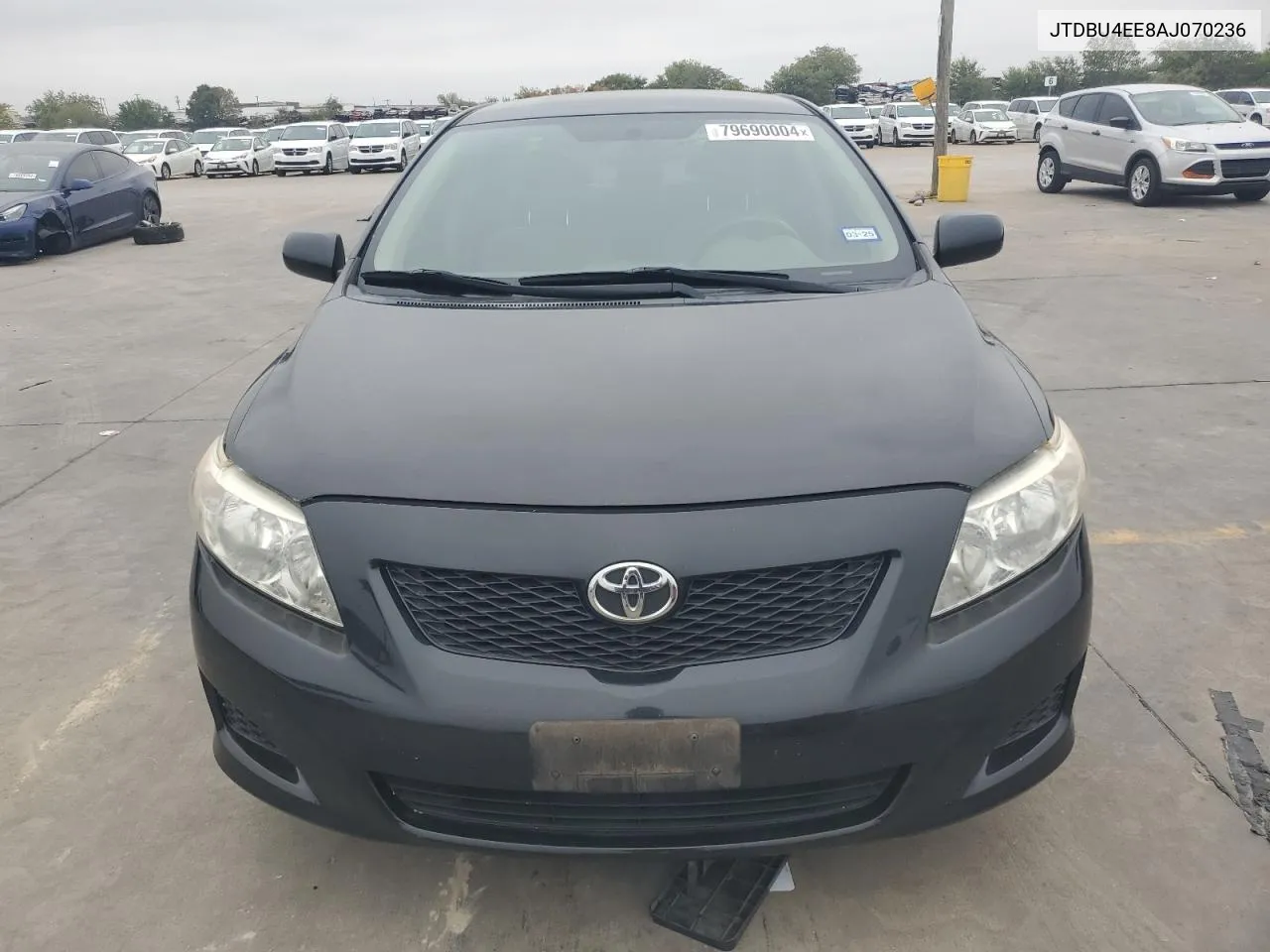 2010 Toyota Corolla Base VIN: JTDBU4EE8AJ070236 Lot: 79690004