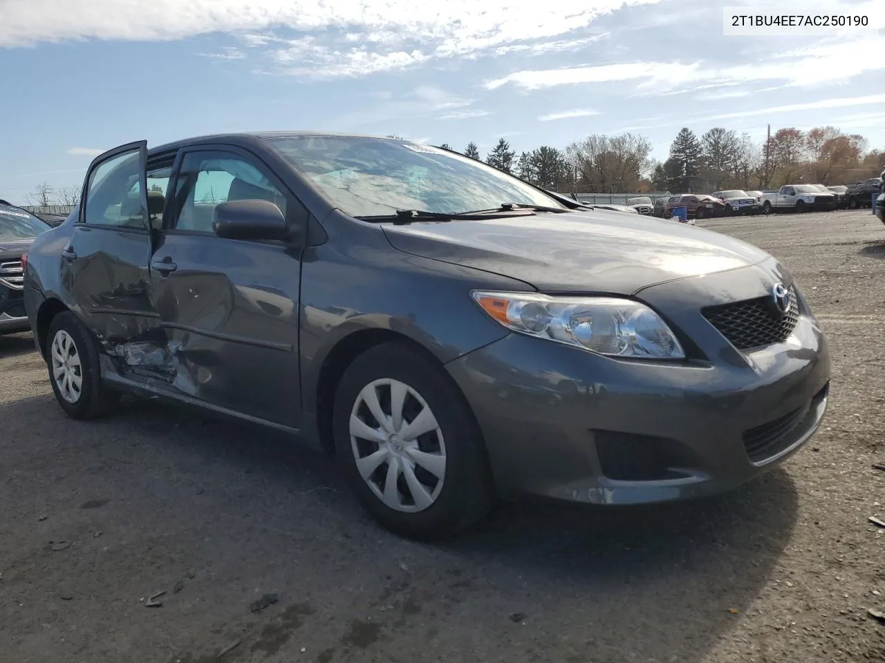 2010 Toyota Corolla Base VIN: 2T1BU4EE7AC250190 Lot: 79699434