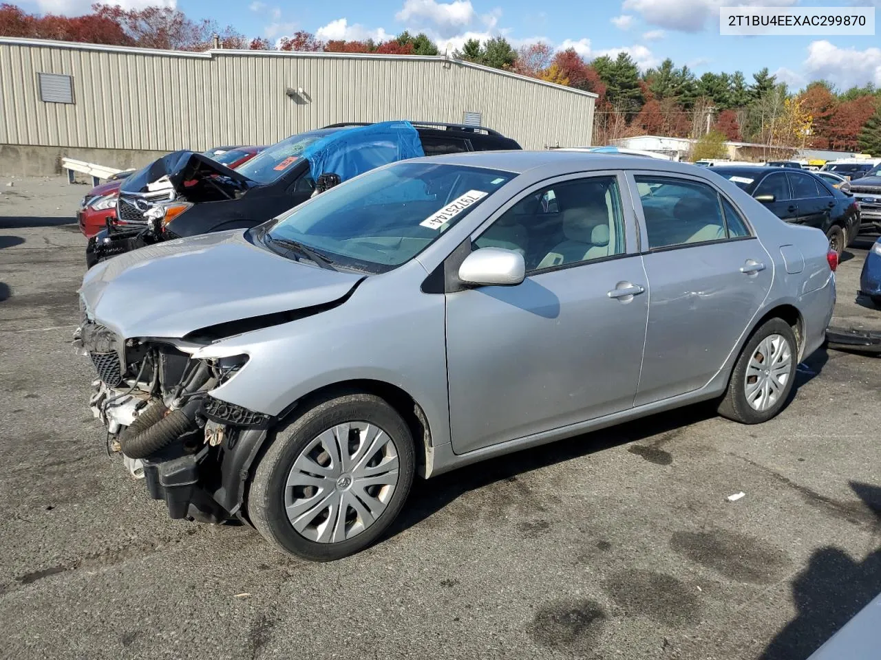 2010 Toyota Corolla Base VIN: 2T1BU4EEXAC299870 Lot: 79725144