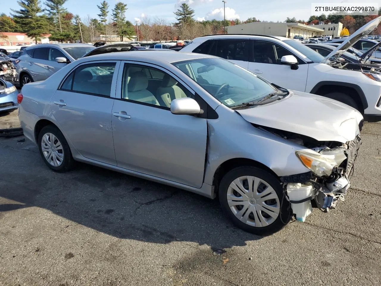 2010 Toyota Corolla Base VIN: 2T1BU4EEXAC299870 Lot: 79725144