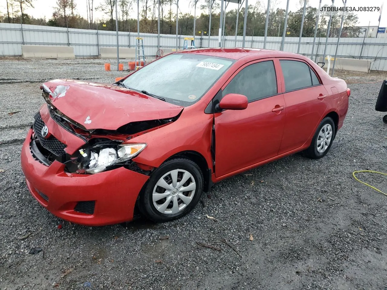 2010 Toyota Corolla Base VIN: JTDBU4EE3AJ083279 Lot: 79807494