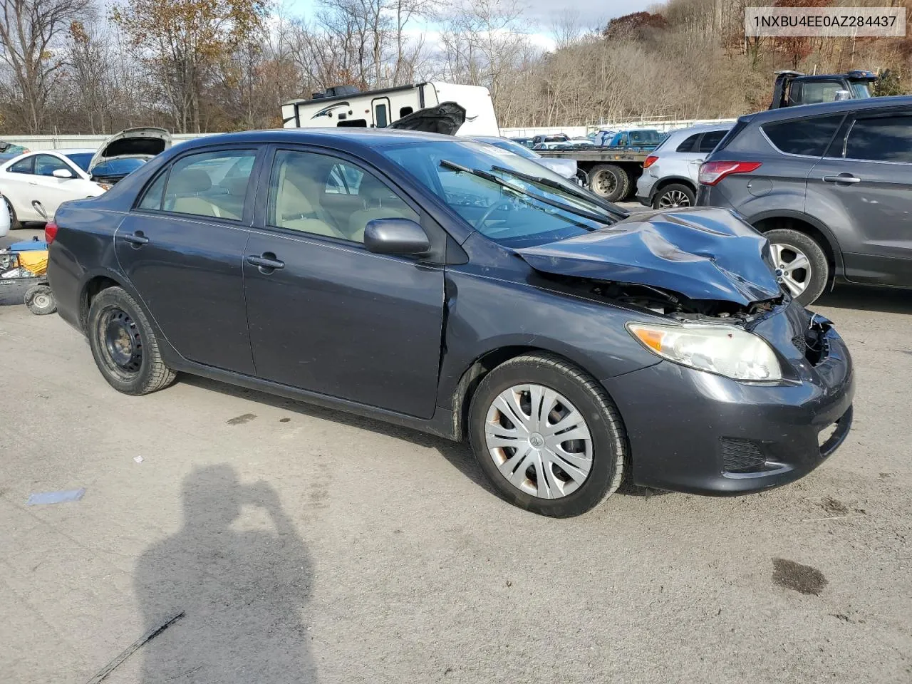 2010 Toyota Corolla Base VIN: 1NXBU4EE0AZ284437 Lot: 79808224