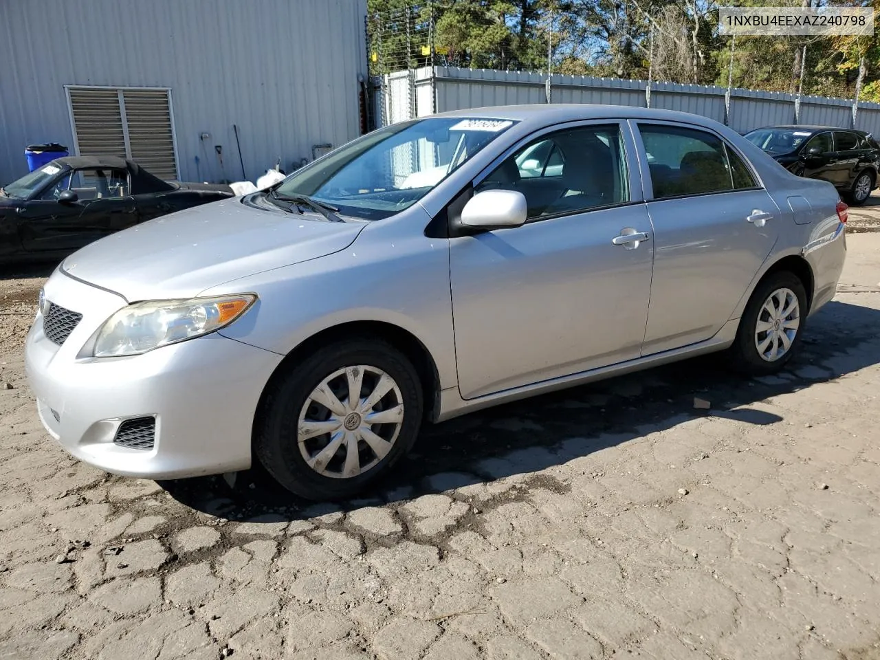 2010 Toyota Corolla Base VIN: 1NXBU4EEXAZ240798 Lot: 79818264