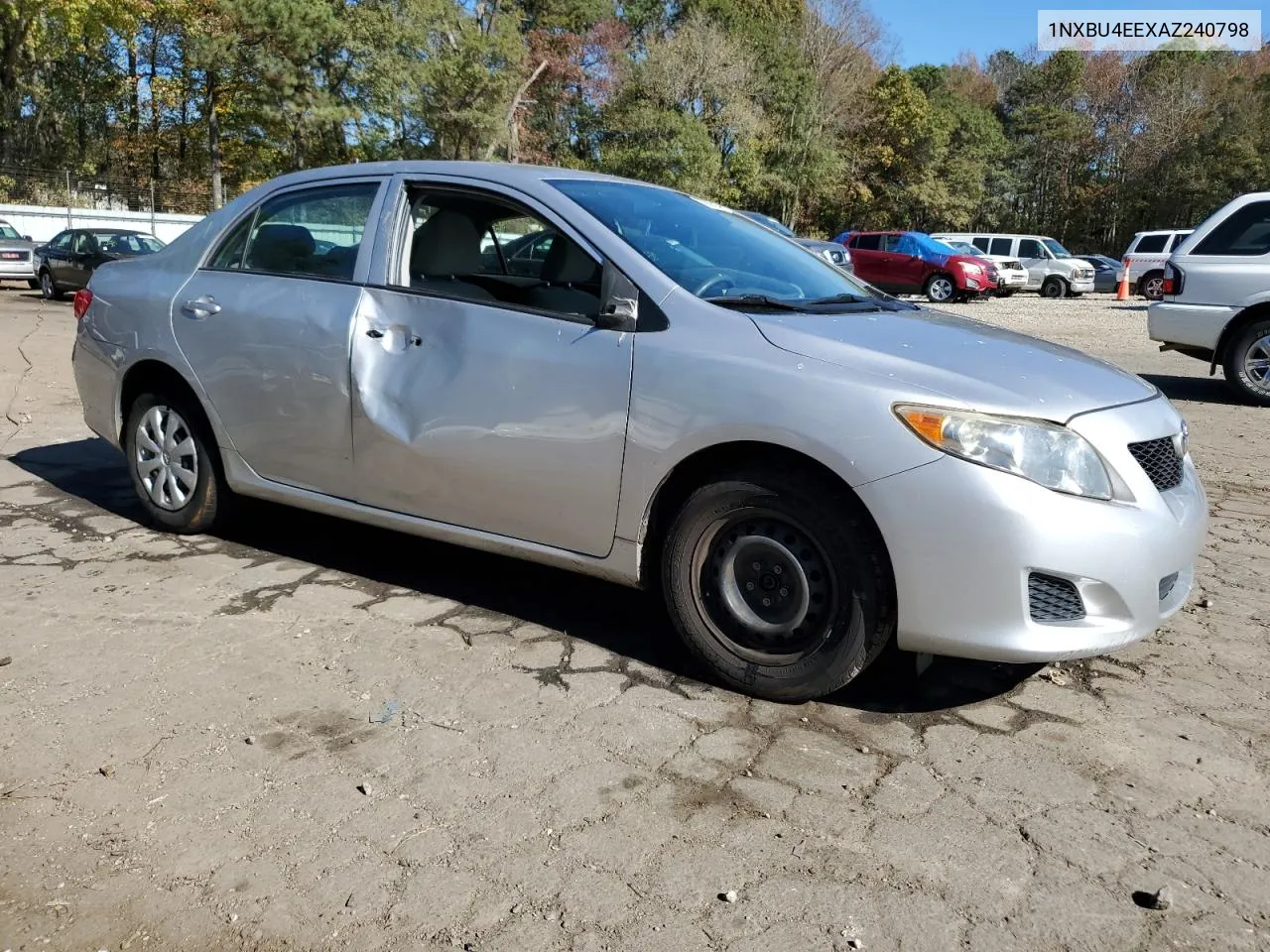 2010 Toyota Corolla Base VIN: 1NXBU4EEXAZ240798 Lot: 79818264