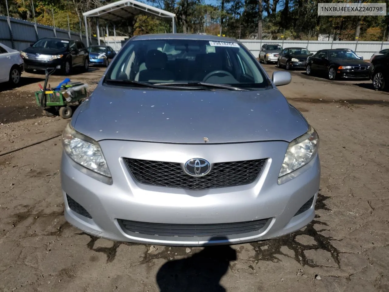 2010 Toyota Corolla Base VIN: 1NXBU4EEXAZ240798 Lot: 79818264