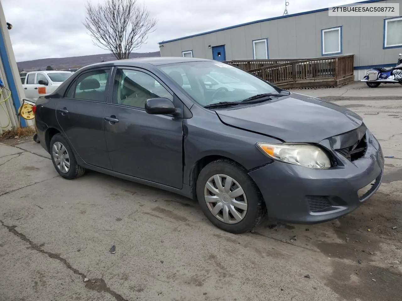 2010 Toyota Corolla Base VIN: 2T1BU4EE5AC508772 Lot: 79967234