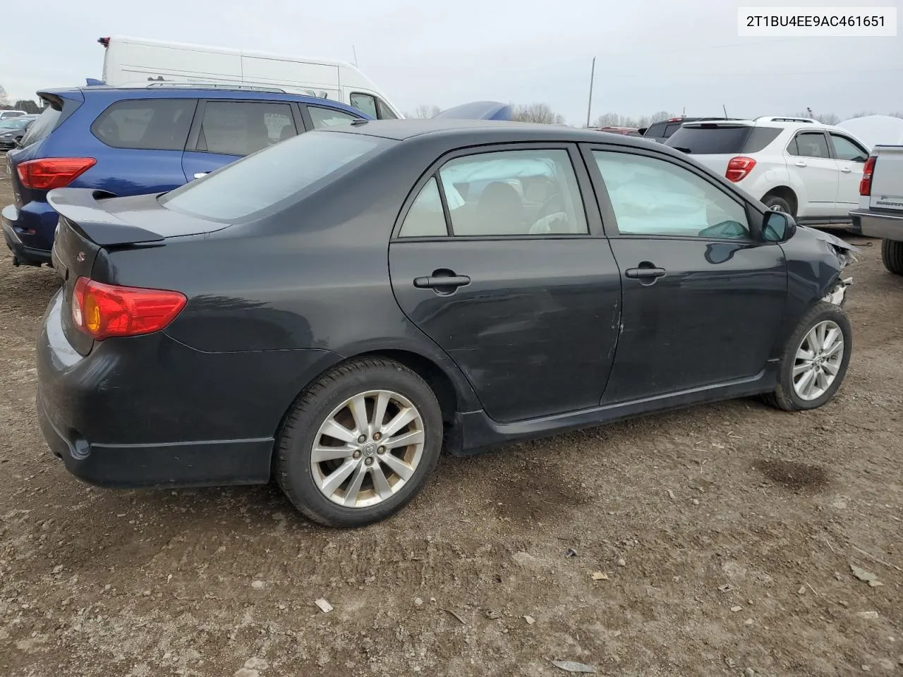 2010 Toyota Corolla Base VIN: 2T1BU4EE9AC461651 Lot: 80028714