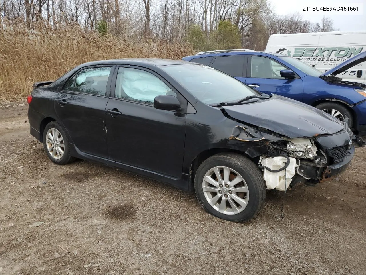 2010 Toyota Corolla Base VIN: 2T1BU4EE9AC461651 Lot: 80028714