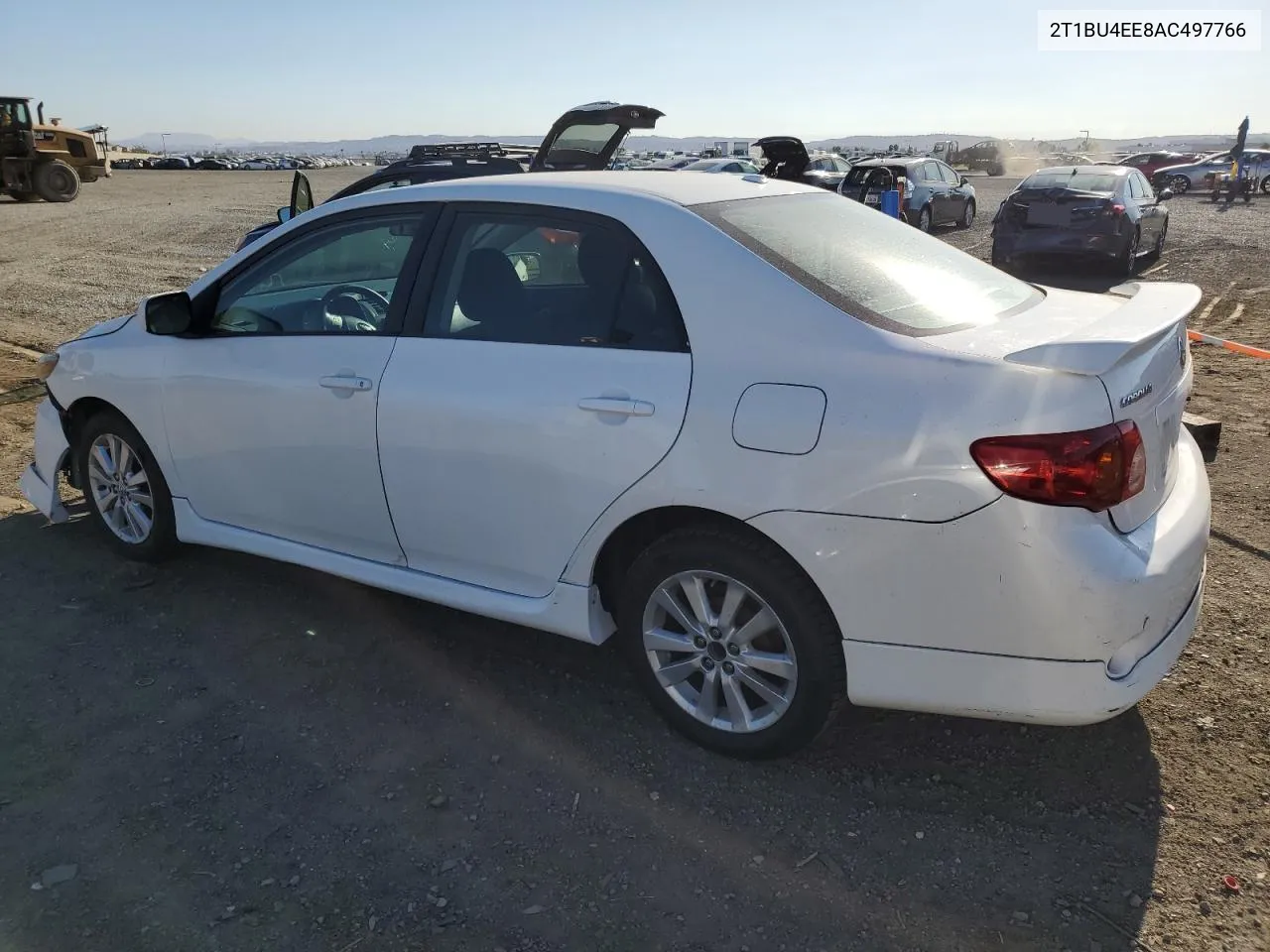 2010 Toyota Corolla Base VIN: 2T1BU4EE8AC497766 Lot: 80098864