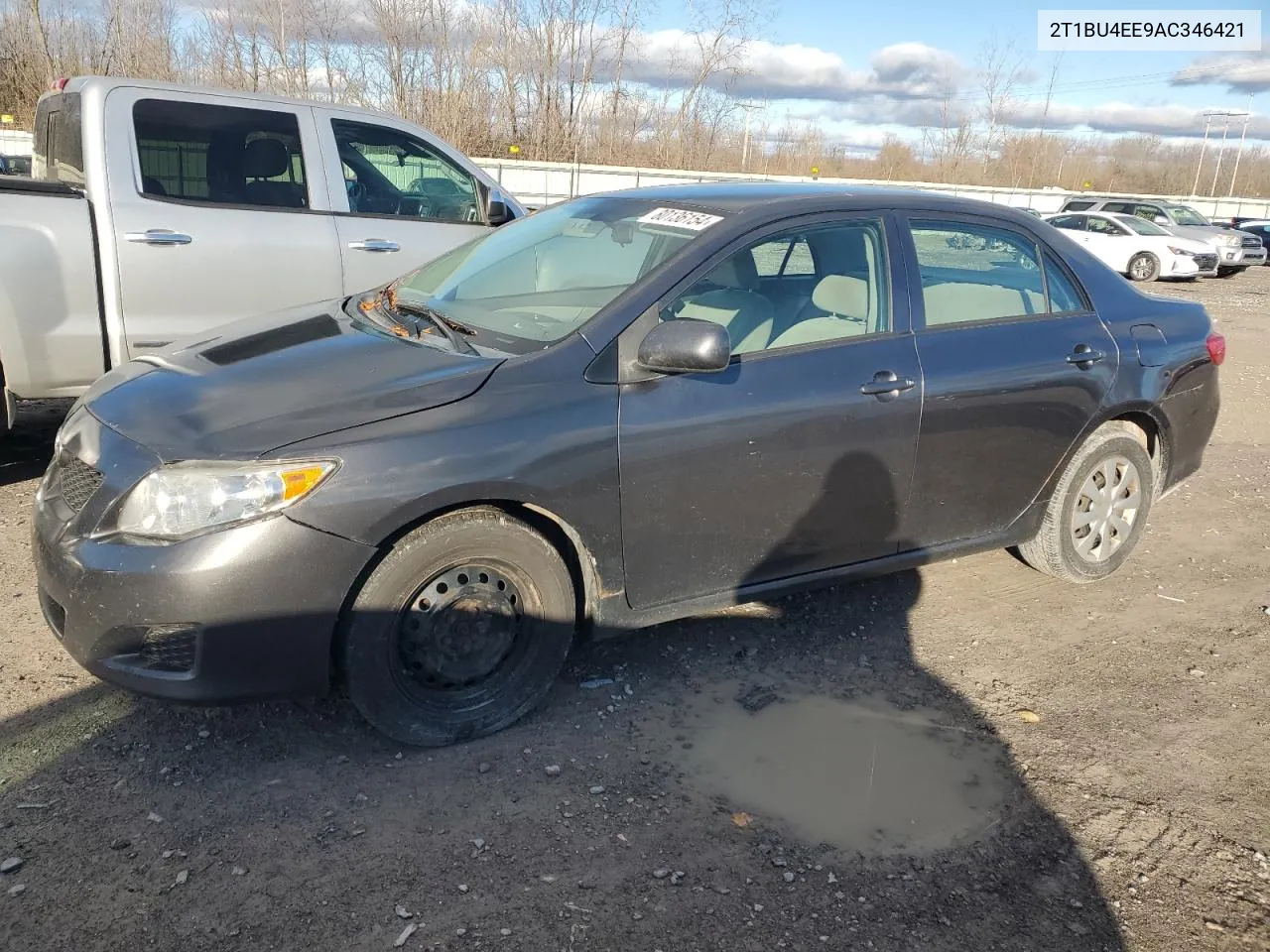 2010 Toyota Corolla Base VIN: 2T1BU4EE9AC346421 Lot: 80136154