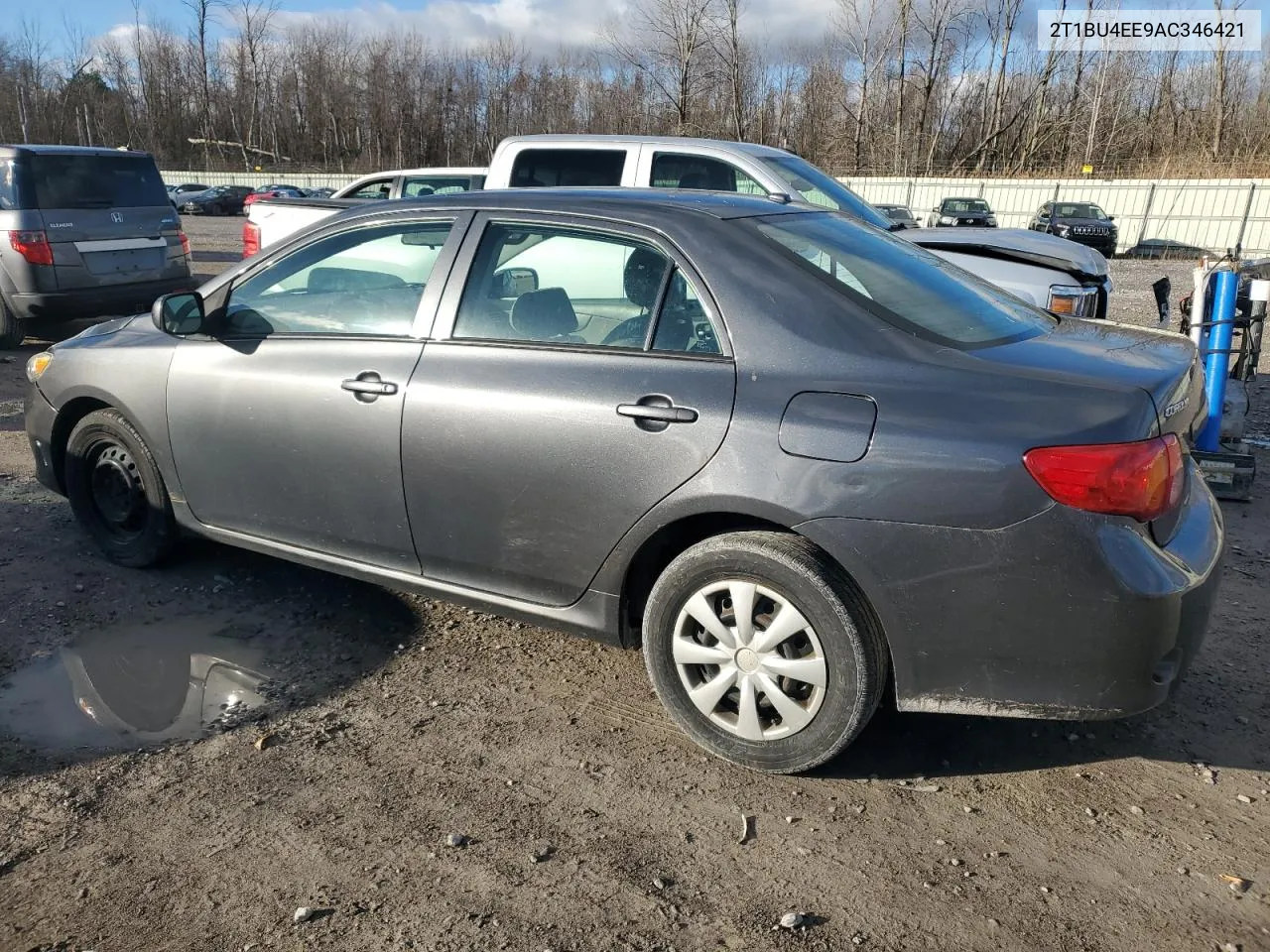 2010 Toyota Corolla Base VIN: 2T1BU4EE9AC346421 Lot: 80136154