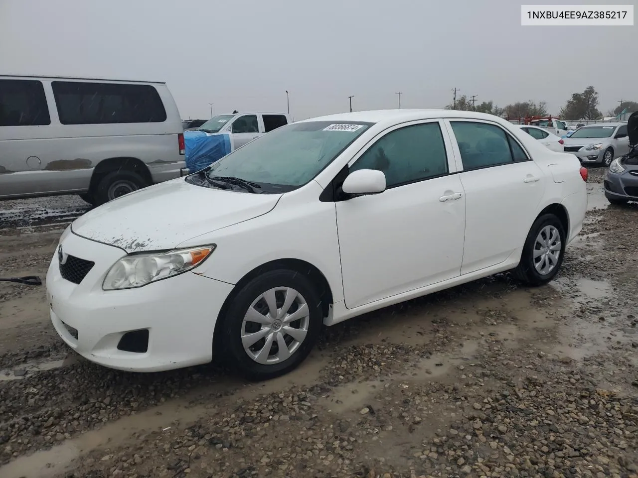 2010 Toyota Corolla Base VIN: 1NXBU4EE9AZ385217 Lot: 80366874