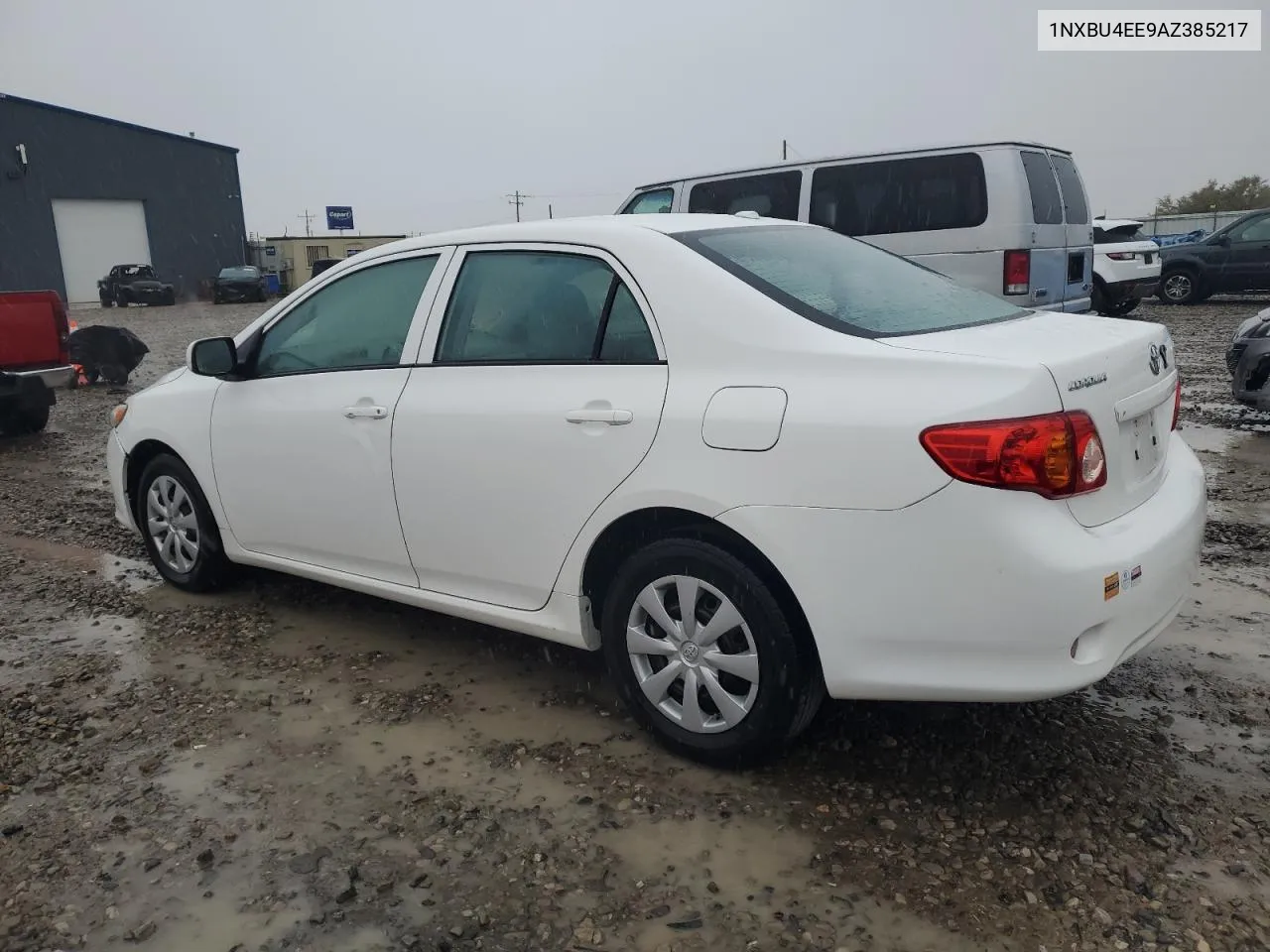 2010 Toyota Corolla Base VIN: 1NXBU4EE9AZ385217 Lot: 80366874