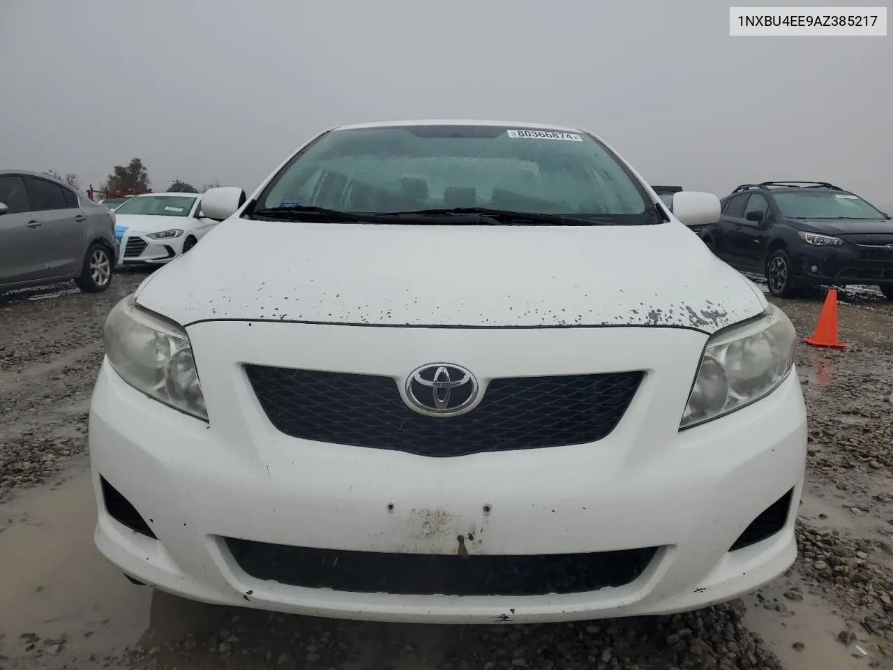 2010 Toyota Corolla Base VIN: 1NXBU4EE9AZ385217 Lot: 80366874