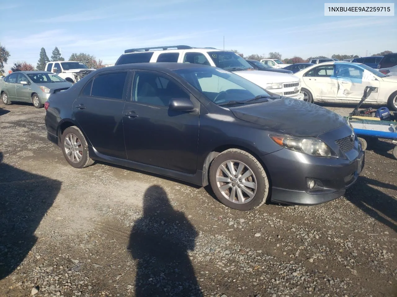 2010 Toyota Corolla Base VIN: 1NXBU4EE9AZ259715 Lot: 80373814