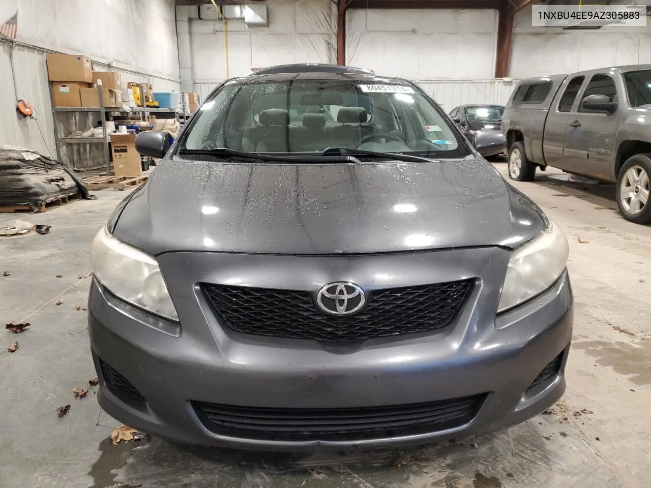 2010 Toyota Corolla Base VIN: 1NXBU4EE9AZ305883 Lot: 80451314