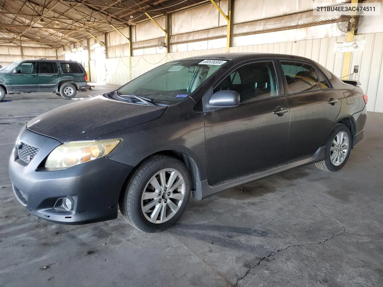 2010 Toyota Corolla Base VIN: 2T1BU4EE3AC474511 Lot: 80528304