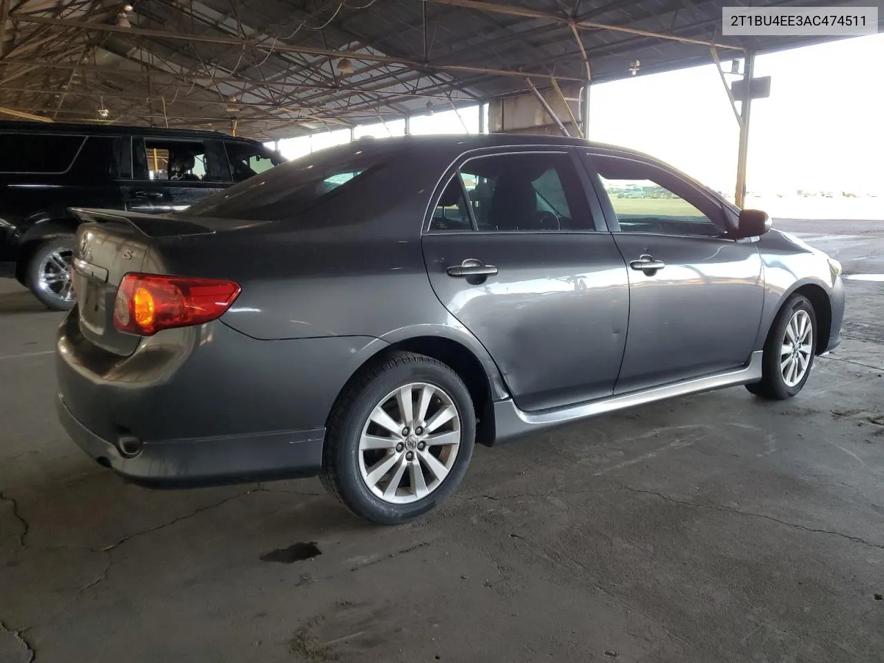 2010 Toyota Corolla Base VIN: 2T1BU4EE3AC474511 Lot: 80528304