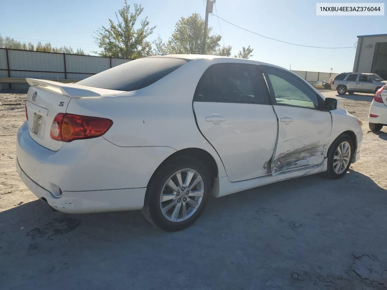 2010 Toyota Corolla Base VIN: 1NXBU4EE3AZ376044 Lot: 80553554