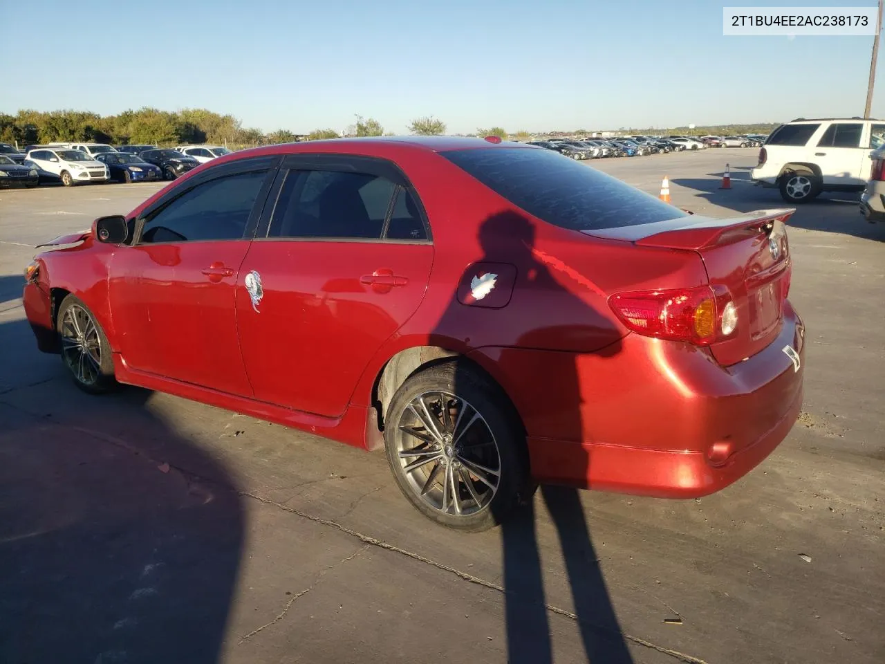 2010 Toyota Corolla Base VIN: 2T1BU4EE2AC238173 Lot: 80564834