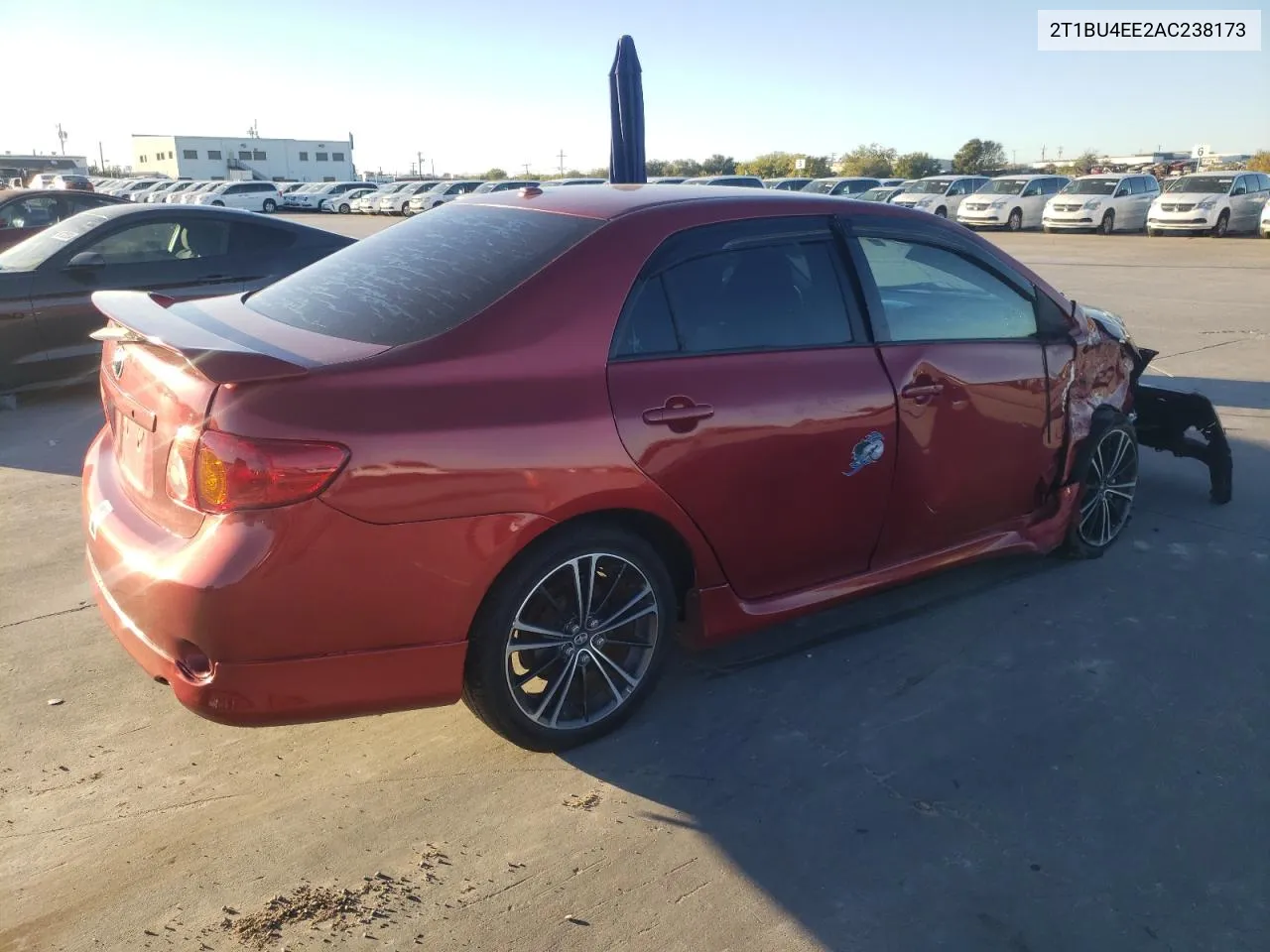 2010 Toyota Corolla Base VIN: 2T1BU4EE2AC238173 Lot: 80564834