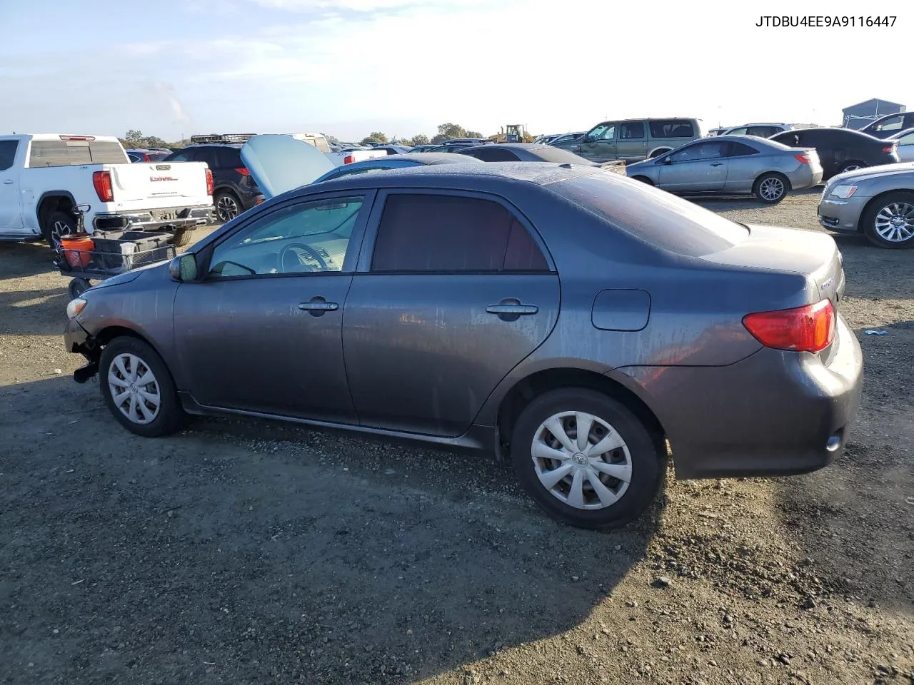 2010 Toyota Corolla Base VIN: JTDBU4EE9A9116447 Lot: 80740434