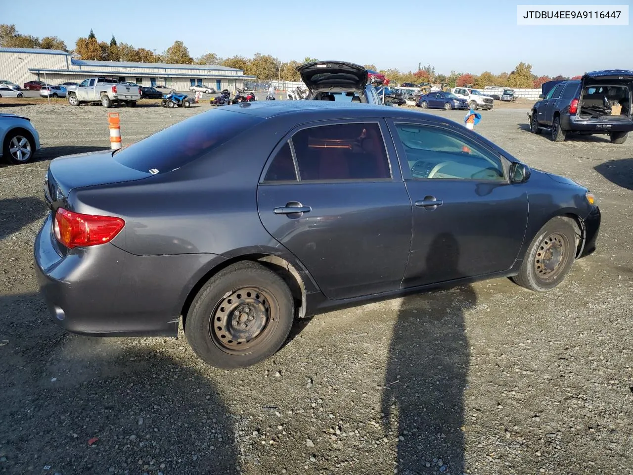 2010 Toyota Corolla Base VIN: JTDBU4EE9A9116447 Lot: 80740434