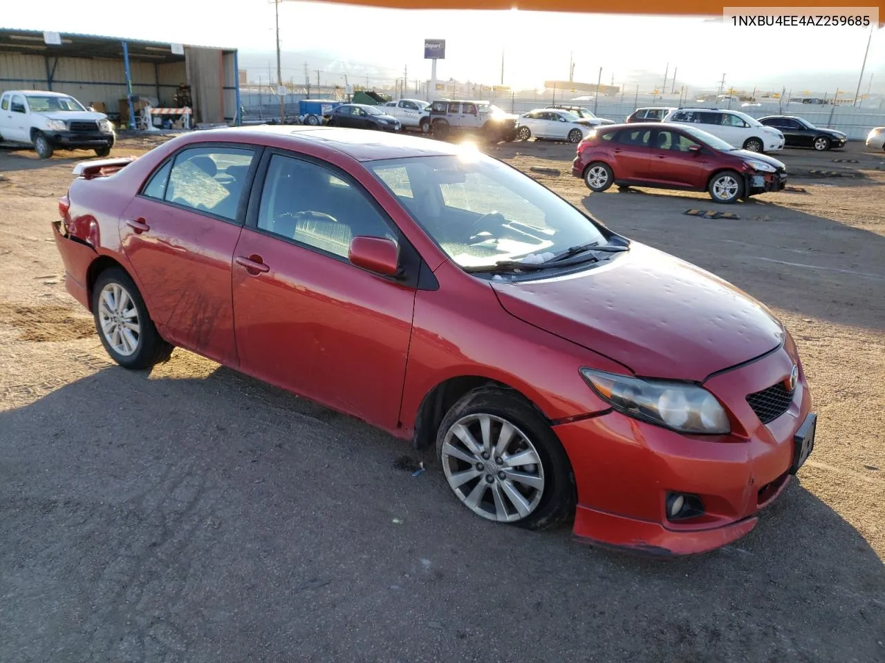 2010 Toyota Corolla Base VIN: 1NXBU4EE4AZ259685 Lot: 80754314