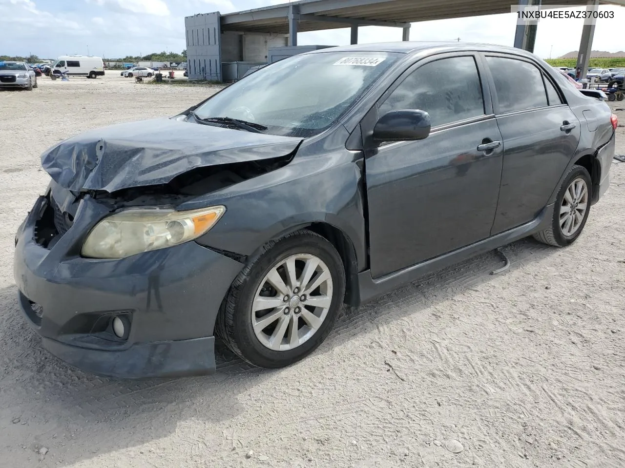 2010 Toyota Corolla Base VIN: 1NXBU4EE5AZ370603 Lot: 80768334